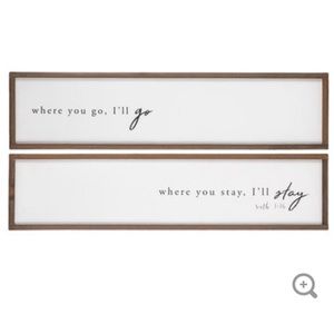 Ruth 1:16 Wall Decor